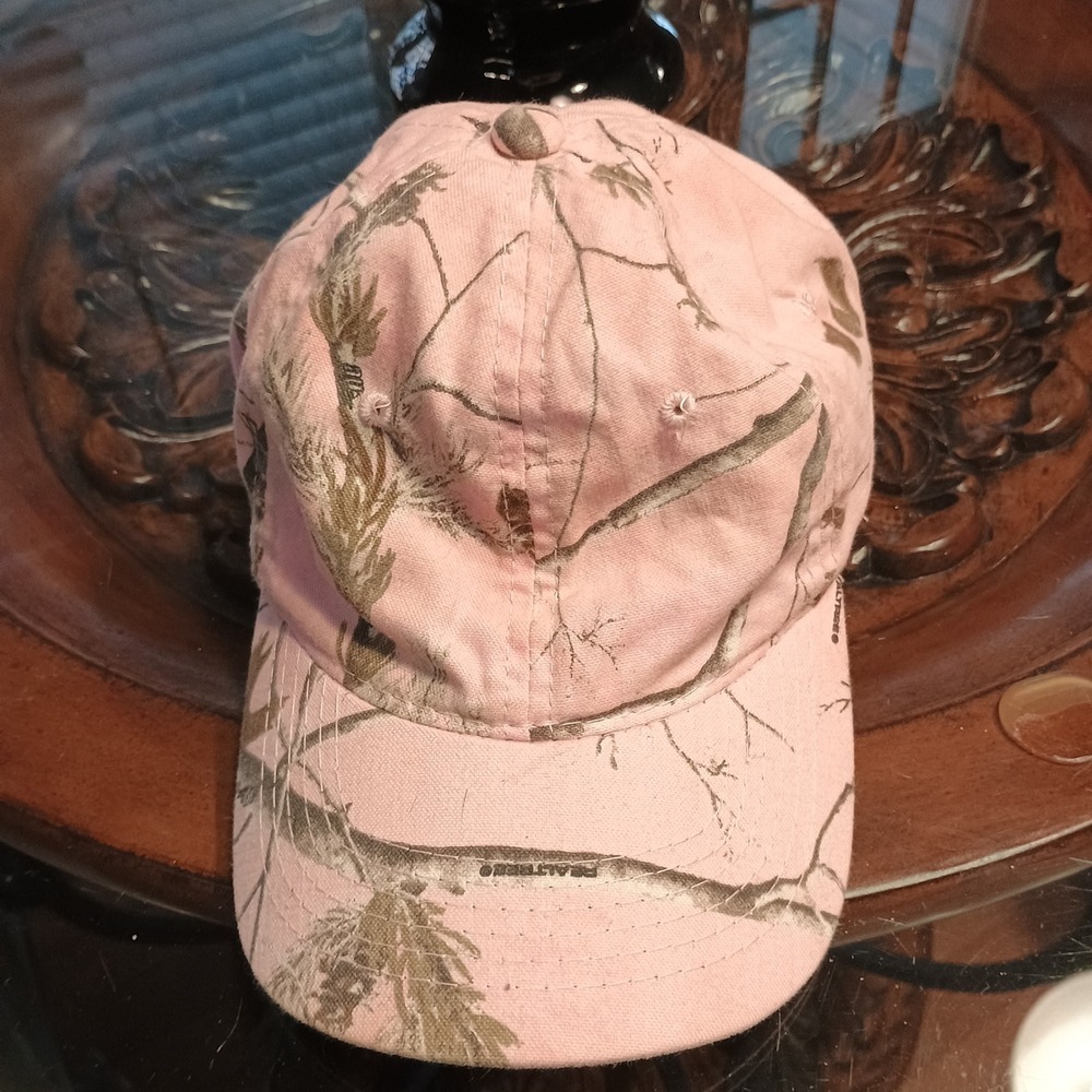Realtree Pink Camouflage Baseball Cap